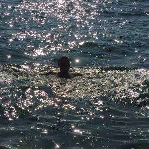 Bading i Mar Menor mars 2015